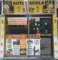 Faixa da loja - lado de fora