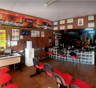 Entrada da loja - recepção